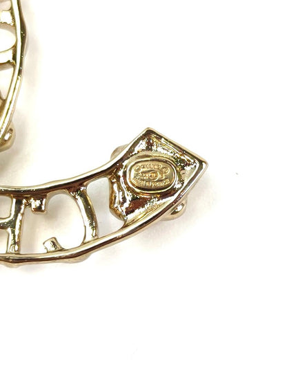 CHANEL Coco Mark Brooch Rhinestone Gold Product number: 10848