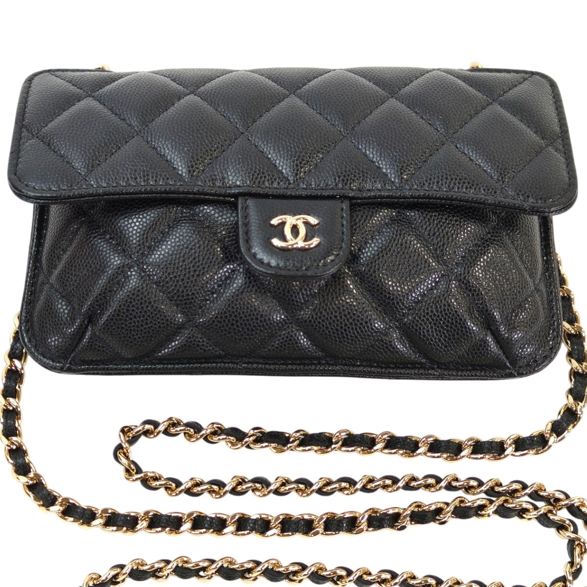 CHANEL Matelassé 2-way Tote Bag Eco Bag Chain Shoulder Strap Model Number: 10891