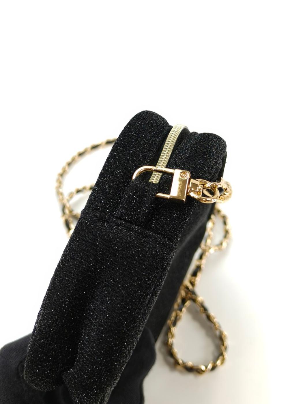CHANEL シャネル ノベルティ 2Way ショルダーバッグ ポーチ ブラック 管理番号：10973
