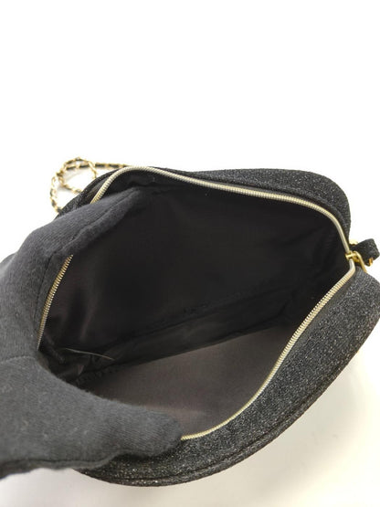 CHANEL シャネル ノベルティ 2Way ショルダーバッグ ポーチ ブラック 管理番号：10973