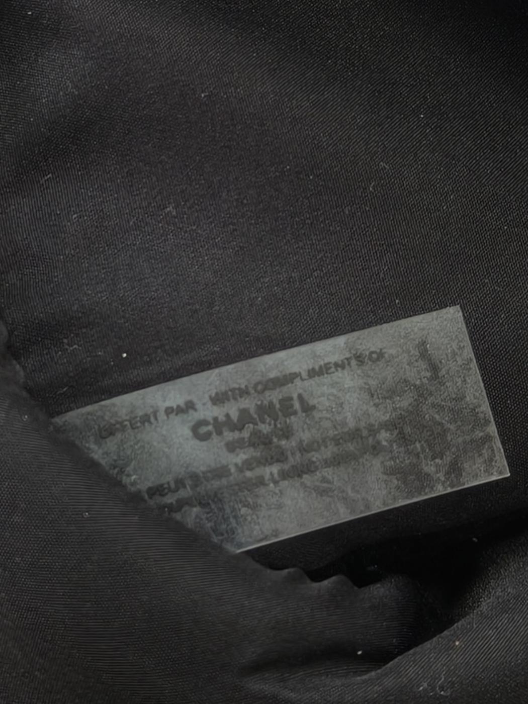 CHANEL シャネル ノベルティ 2Way ショルダーバッグ ポーチ ブラック 管理番号：10973