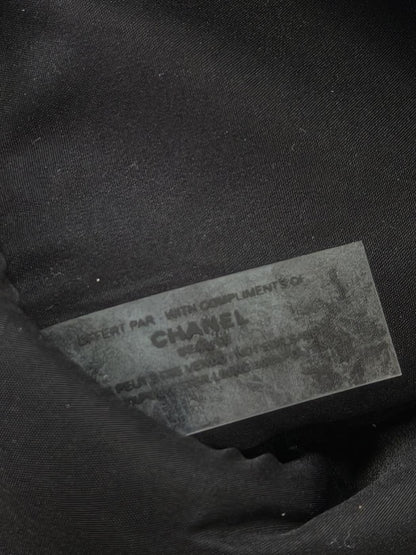 CHANEL シャネル ノベルティ 2Way ショルダーバッグ ポーチ ブラック 管理番号：10973