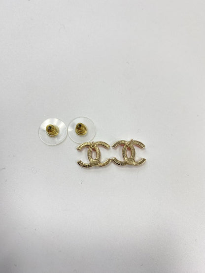 CHANEL シャネル ココマーク ピアス ピンク 管理番号：11035