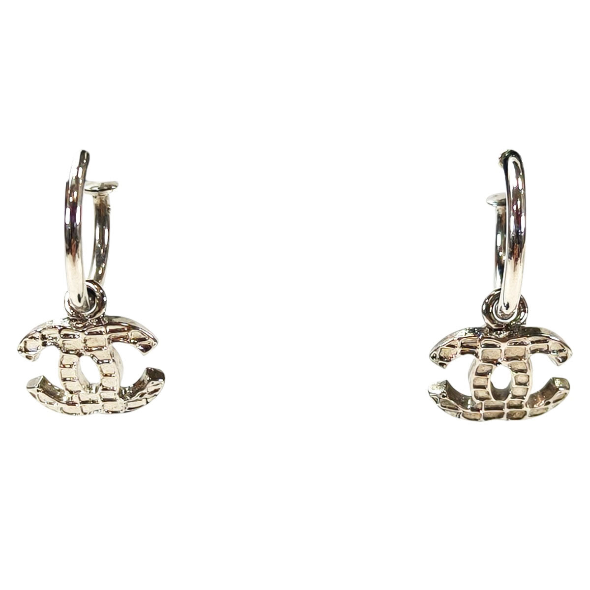 CHANEL シャネル ココマーク ピアス 00A シルバー 管理番号：11140