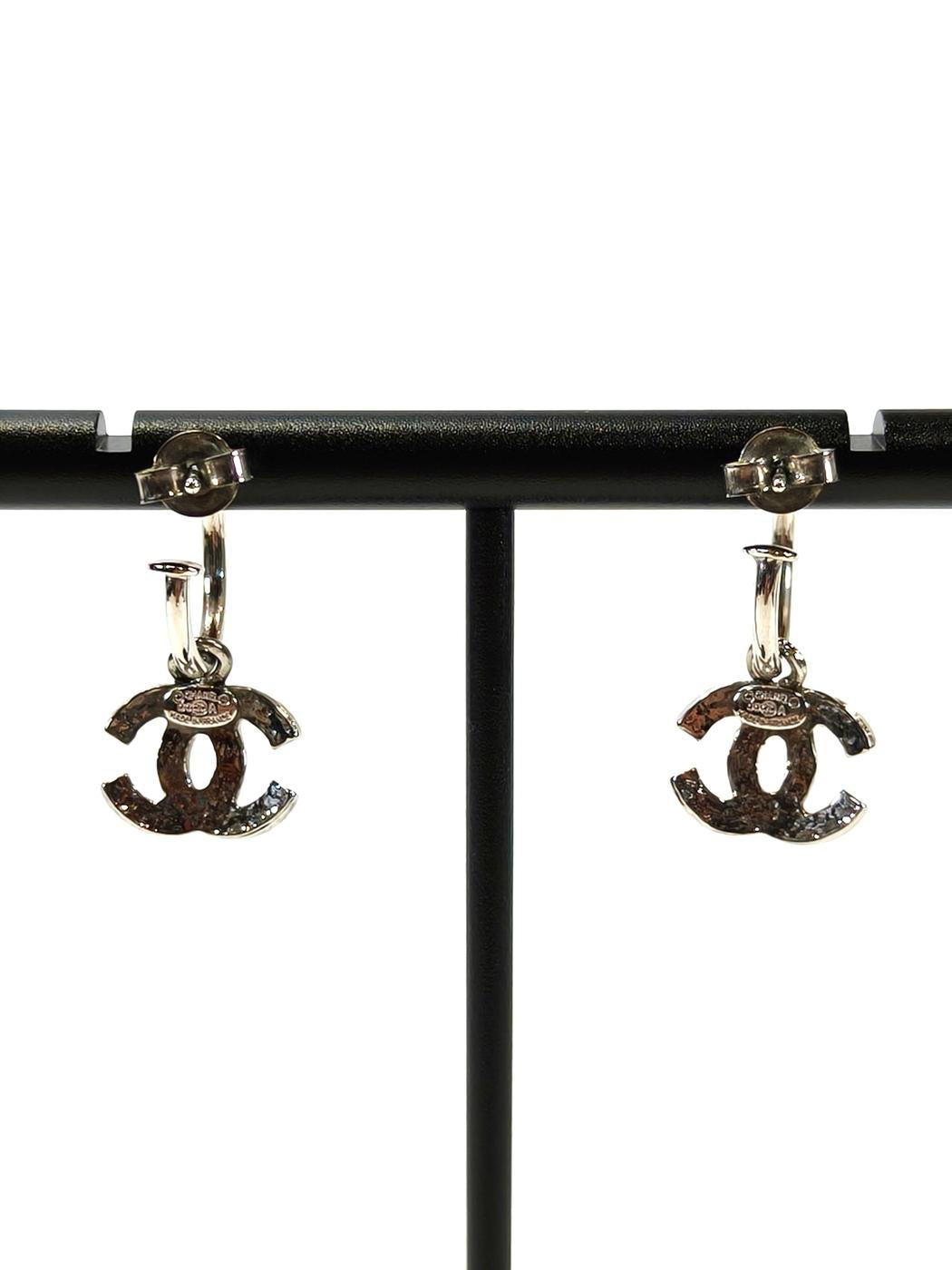 CHANEL シャネル ココマーク ピアス 00A シルバー 管理番号：11140