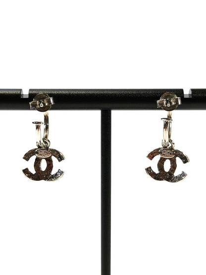 CHANEL シャネル ココマーク ピアス 00A シルバー 管理番号：11140