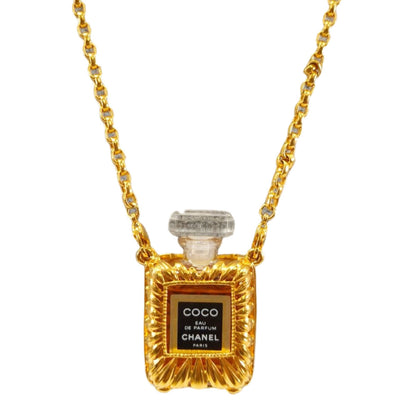 CHANEL シャネル パフューム ボトル 香水 ネックレス ゴールド 管理番号：11144