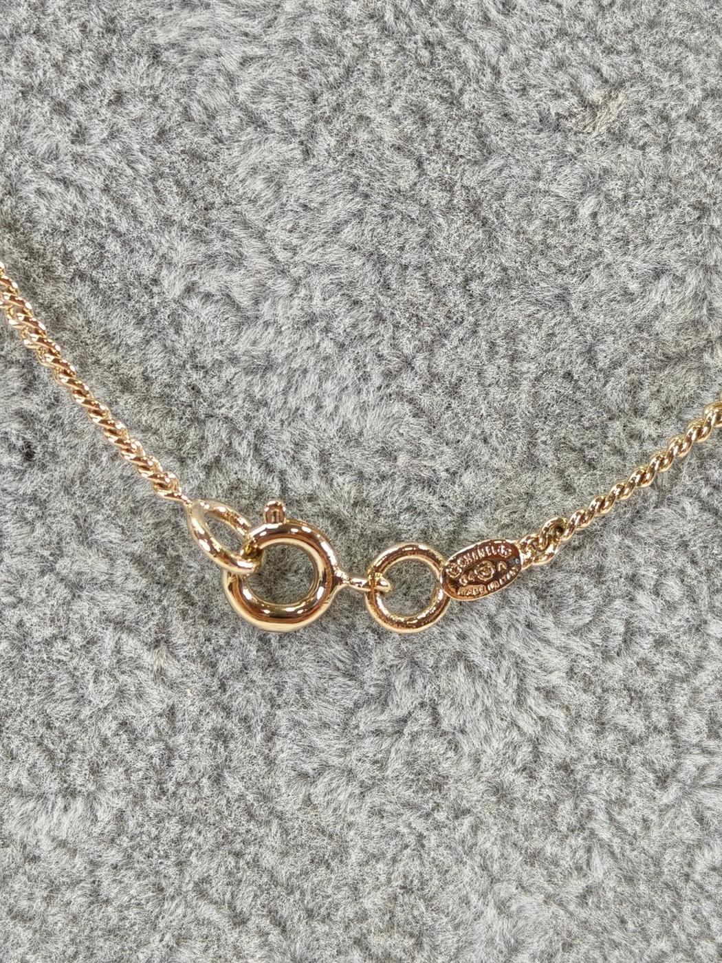 CHANEL シャネル ココマーク No.5 パフューム ボトル 香水 ネックレス ゴールド 管理番号：11156