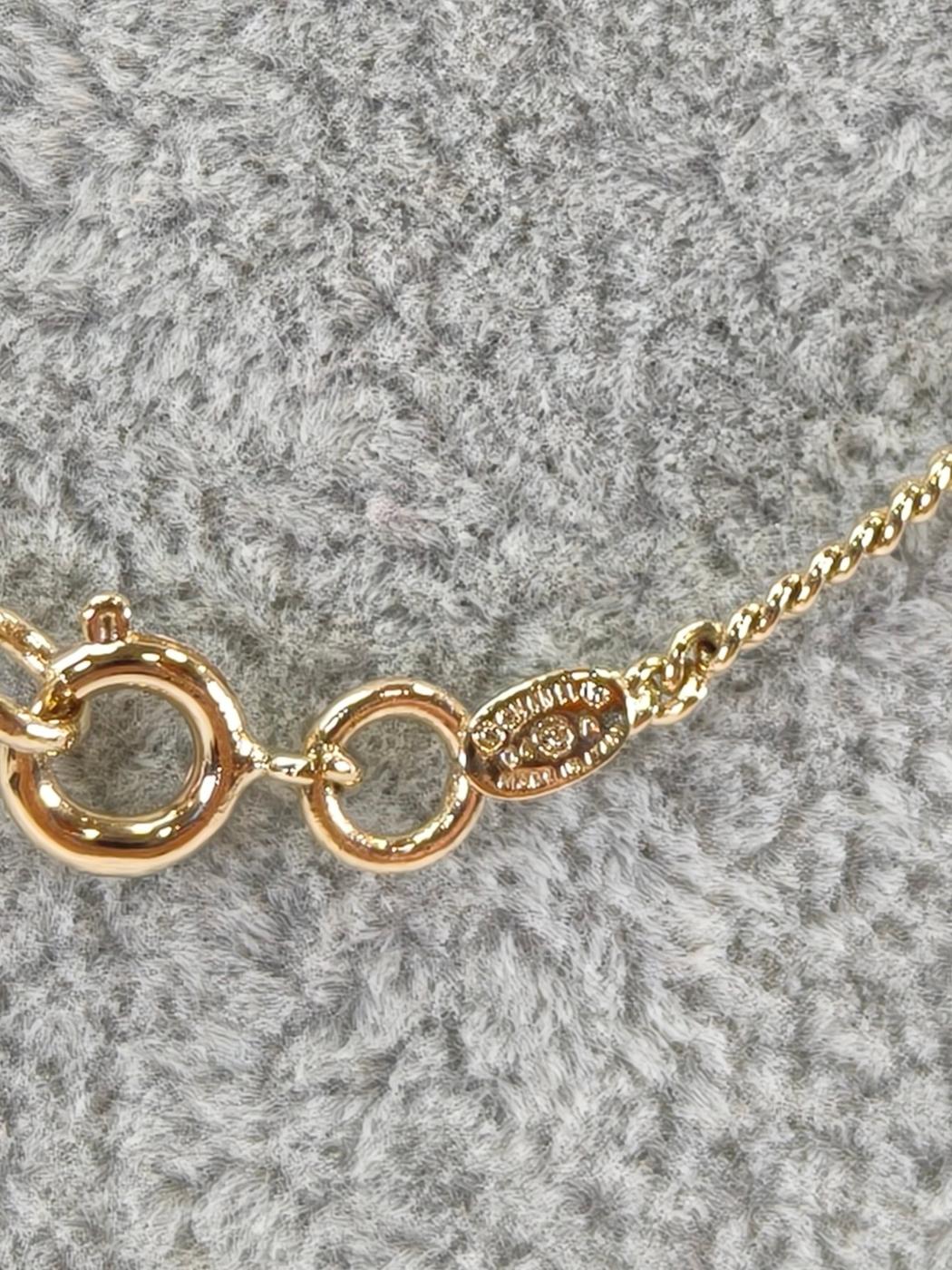 CHANEL シャネル ココマーク No.5 パフューム ボトル 香水 ネックレス ゴールド 管理番号：11156