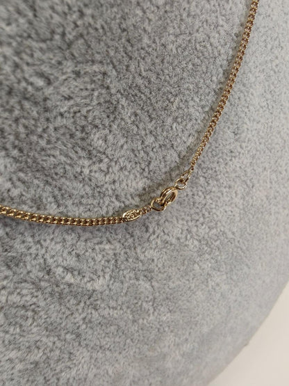 CHANEL シャネル ココマーク ネックレス ゴールド×ブラック 管理番号：11170