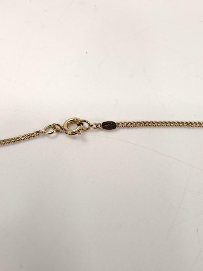 CHANEL シャネル ココマーク ネックレス ゴールド×ブラック 管理番号：11170