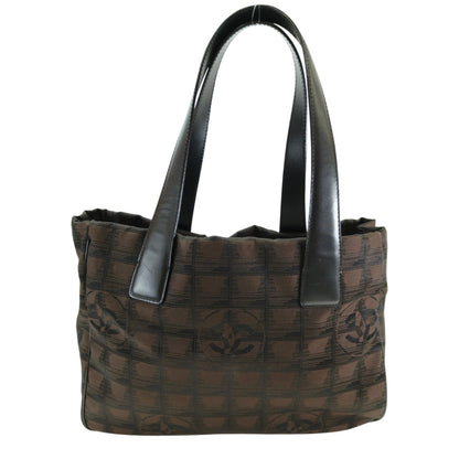 CHANEL シャネル ニュートラベルラインPM トートバッグ ブラウン 管理番号：11186