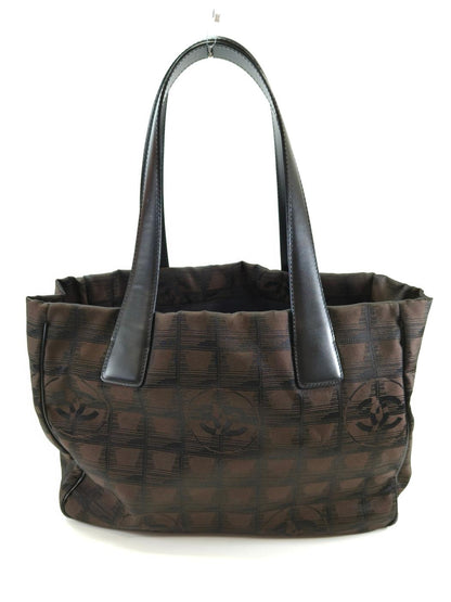 CHANEL シャネル ニュートラベルラインPM トートバッグ ブラウン 管理番号：11186