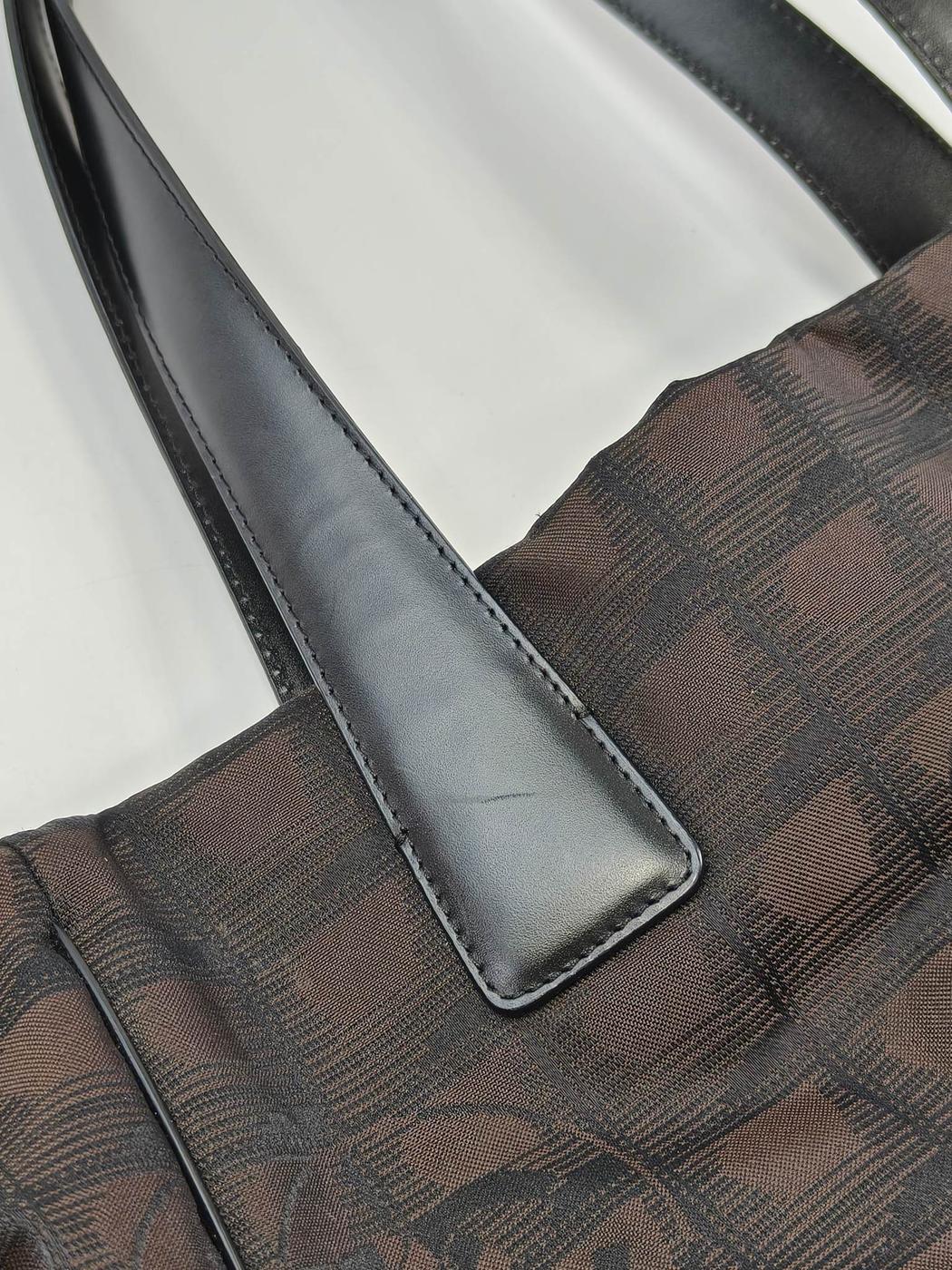 CHANEL シャネル ニュートラベルラインPM トートバッグ ブラウン 管理番号：11186