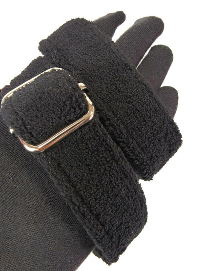 CHANEL シャネル ノベルティ ショルダーバッグ パイル地 ブラック 管理番号：11223