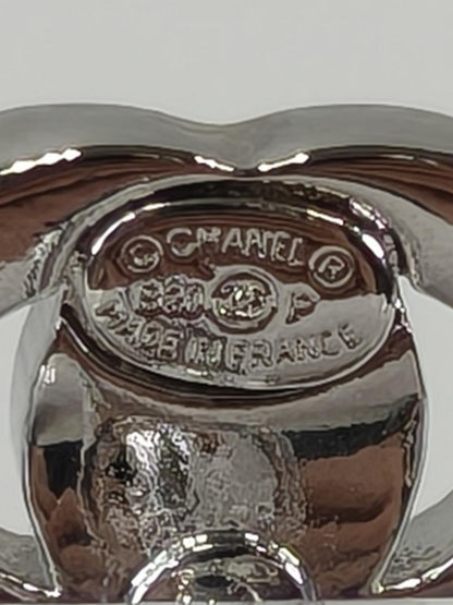 CHANEL シャネル ココマーク パール ピアス シルバー 管理番号：11224