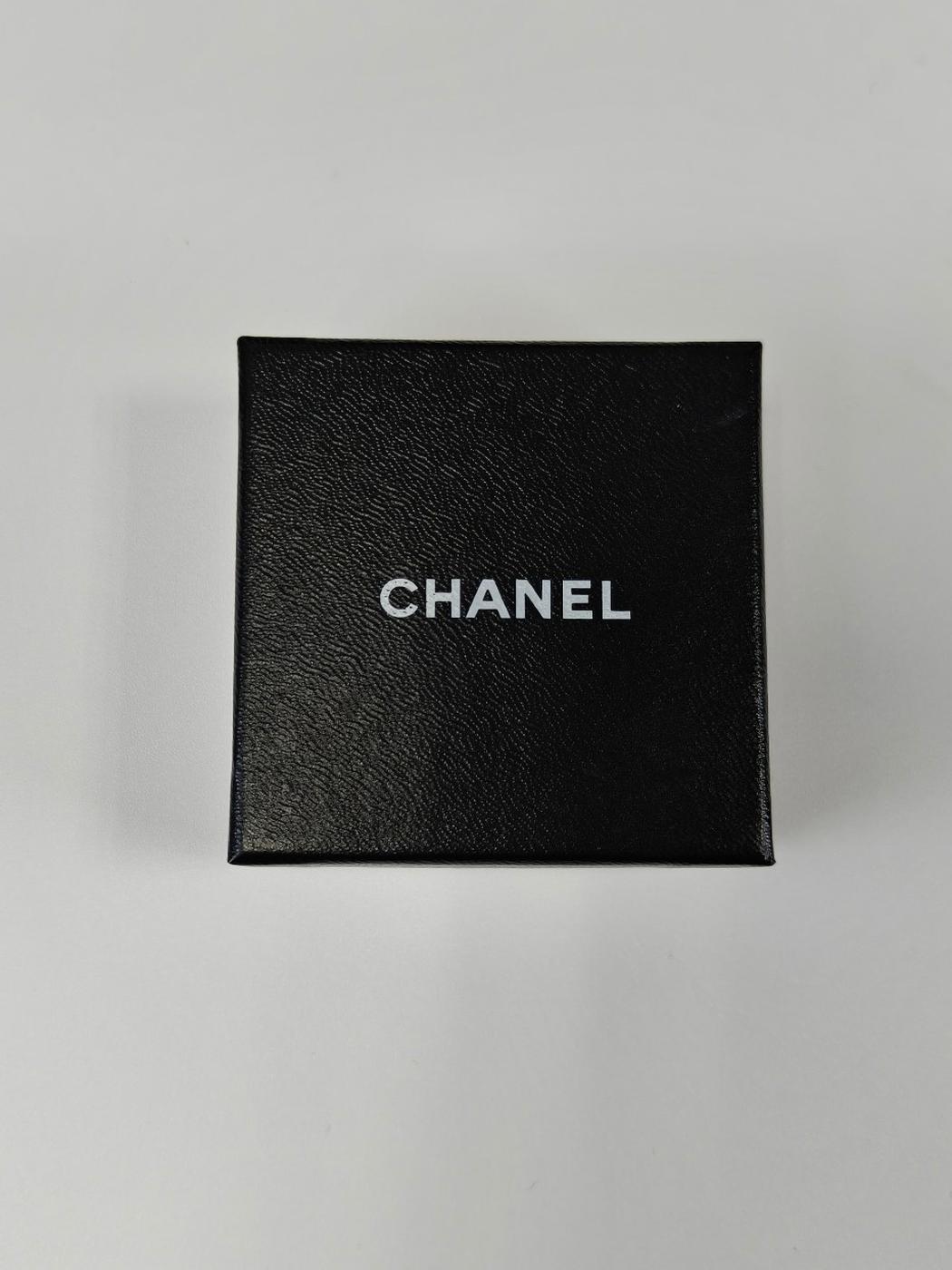 CHANEL シャネル ココマーク ラウンド イヤリング 96P ゴールド×ブラック 管理番号：11226
