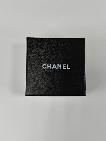 CHANEL シャネル ココマーク ラウンド イヤリング 96P ゴールド×ブラック 管理番号：11226