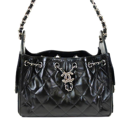 CHANEL シャネル25 ミニ ハンドバッグ ショルダーバッグ ブラック 管理番号：11228