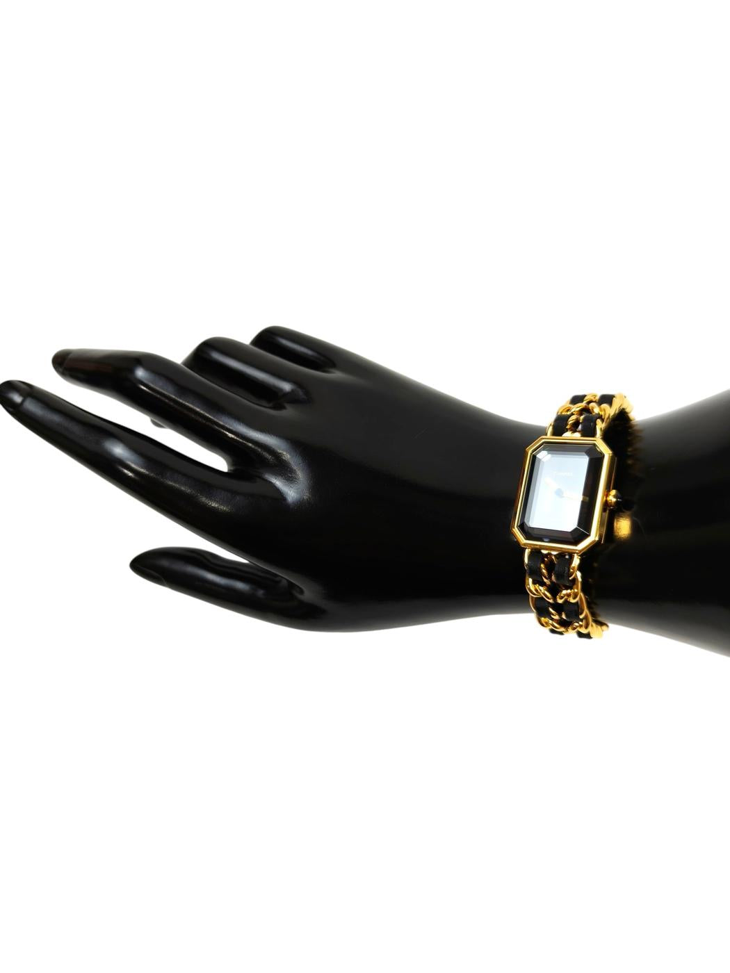 CHANEL シャネル プルミエール Mサイズ H0001 腕時計 クオーツ ゴールド 管理番号：11245