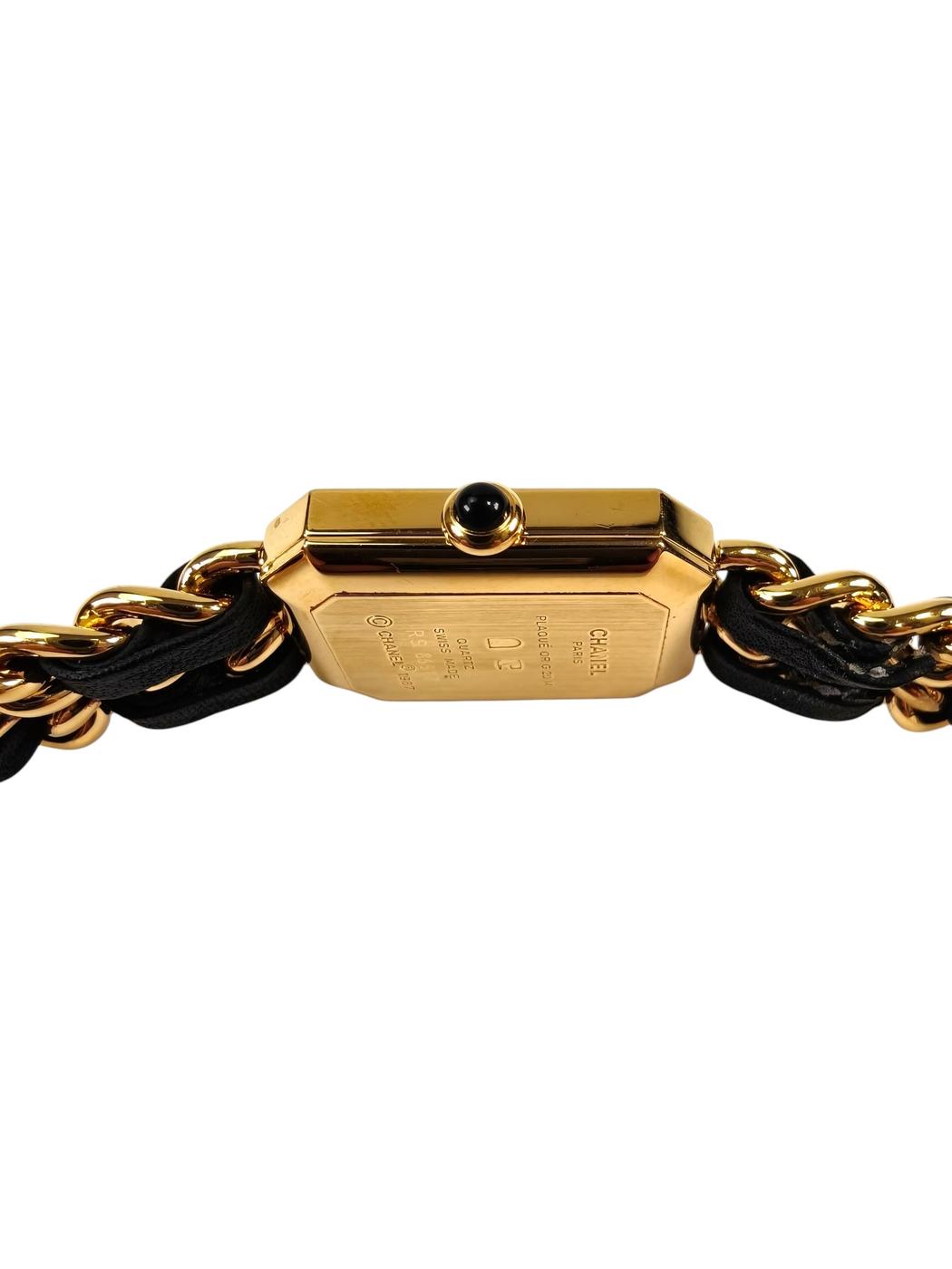 CHANEL シャネル プルミエール Mサイズ H0001 腕時計 クオーツ ゴールド 管理番号：11245