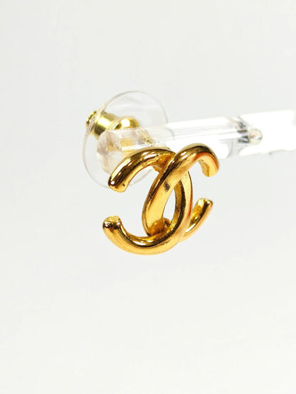 CHANEL シャネル ココマーク ピアス ゴールド 管理番号：11252