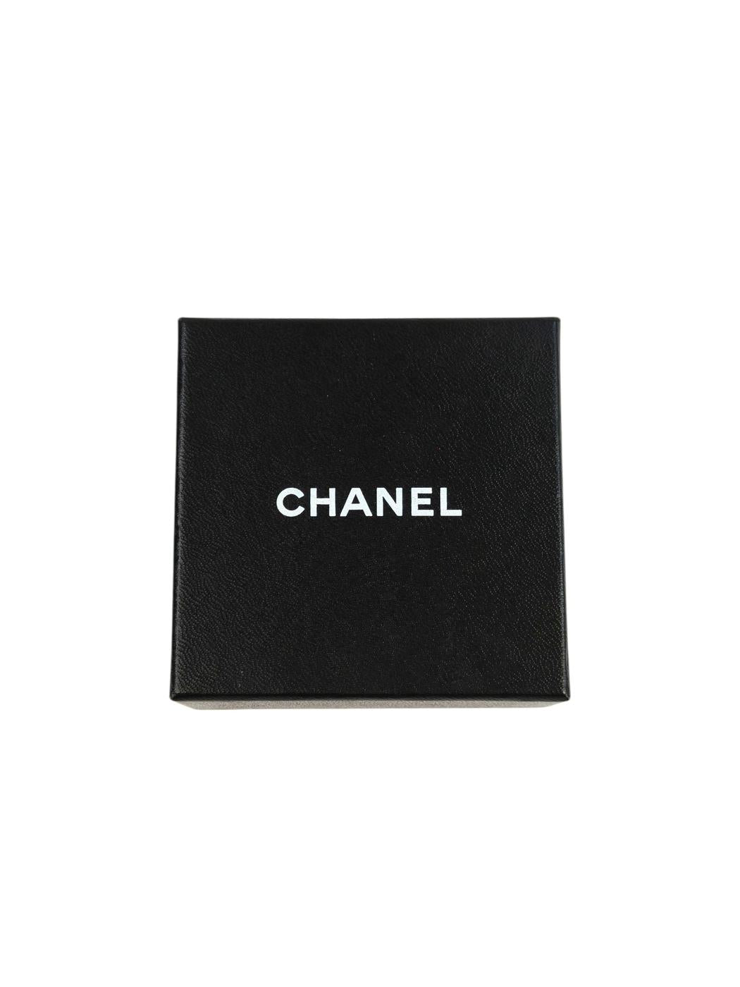 CHANEL シャネル ココマーク ラインストーン ネックレス シルバー×ピンク 管理番号：11261