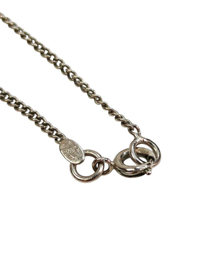 CHANEL シャネル ココマーク ネックレス ク ブラック×シルバー 管理番号：11312