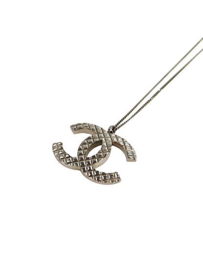 CHANEL シャネル ココマーク ネックレス シルバー 管理番号：11313