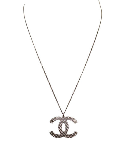 CHANEL シャネル ココマーク ネックレス シルバー 管理番号：11313