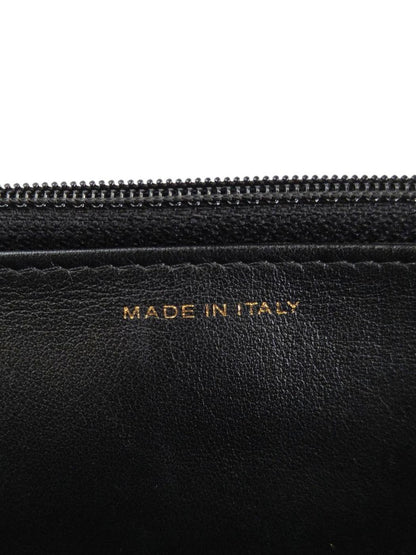 CHANEL ボーイシャネル キャビアスキン ショルダーバッグ ブラック×ゴールド 管理番号：11327