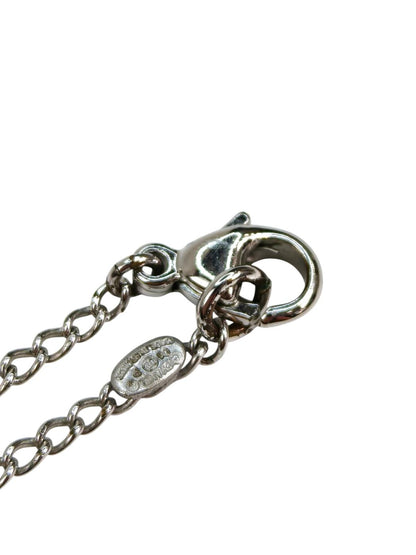 CHANEL シャネル ココマーク ネックレス シルバー 管理番号：11328