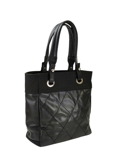 CHANEL シャネル パリビアリッツ トートPM トートバッグ ブラック 管理番号：11330