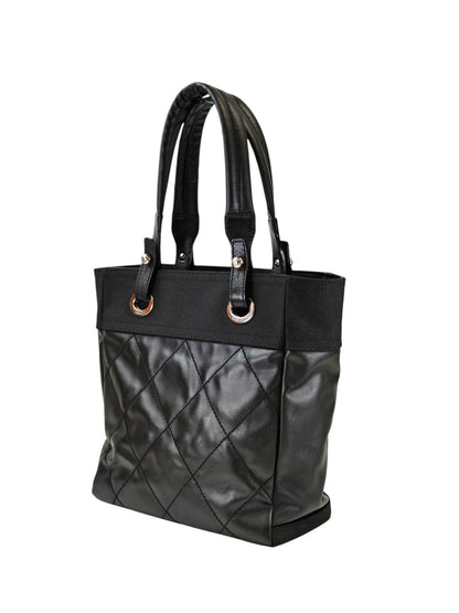 CHANEL シャネル パリビアリッツ トートPM トートバッグ ブラック 管理番号：11330