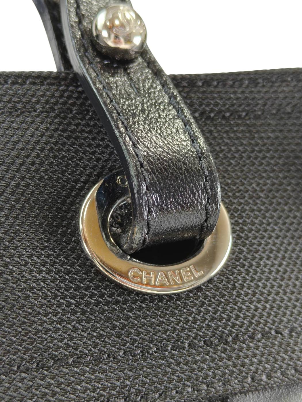 CHANEL シャネル パリビアリッツ トートPM トートバッグ ブラック 管理番号：11330