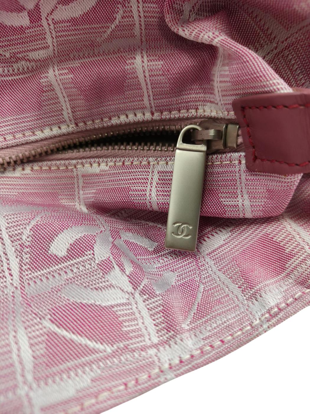 CHANEL シャネル ニュートラベルライン トートGM トートバッグ ピンク 管理番号：11331