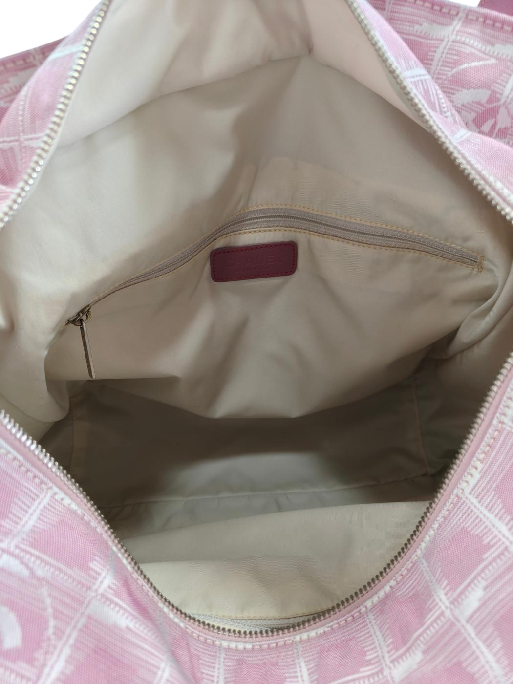 CHANEL シャネル ニュートラベルライン トートGM トートバッグ ピンク 管理番号：11331