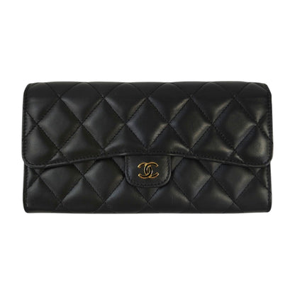 CHANEL シャネル マトラッセ 長財布 ブラック 管理番号：11336