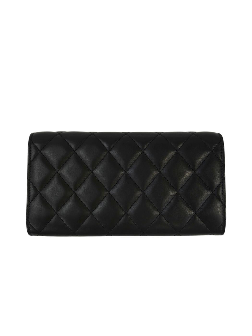 CHANEL シャネル マトラッセ 長財布 ブラック 管理番号：11336