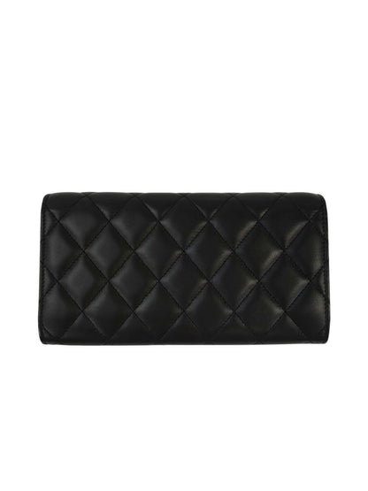 CHANEL シャネル マトラッセ 長財布 ブラック 管理番号：11336