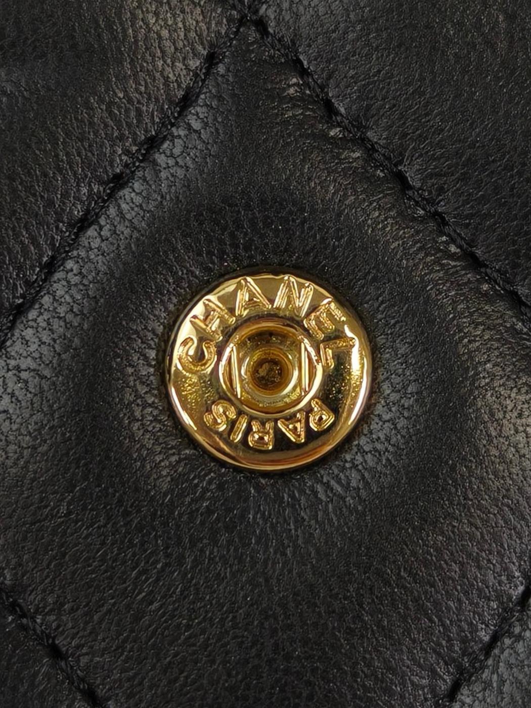 CHANEL シャネル マトラッセ 長財布 ブラック 管理番号：11336
