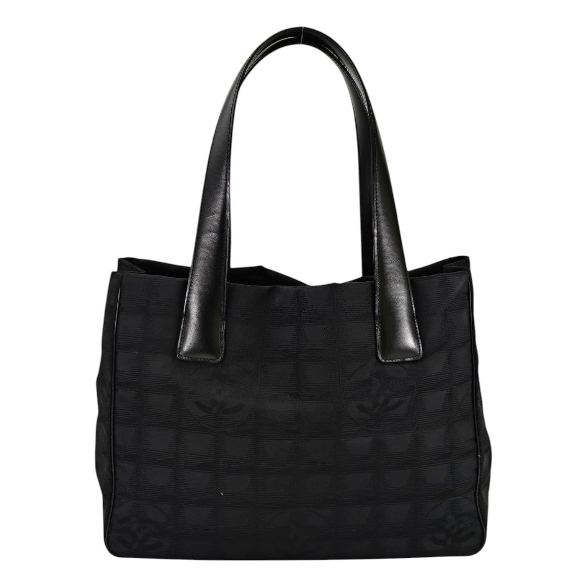 CHANEL シャネル ニュートラベルライン トートPM トートバッグ ブラック 管理番号：11348