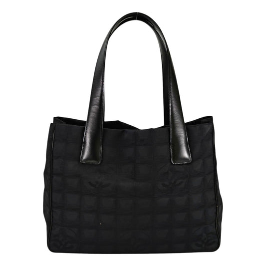 CHANEL シャネル ニュートラベルライン トートPM トートバッグ ブラック 管理番号：11348