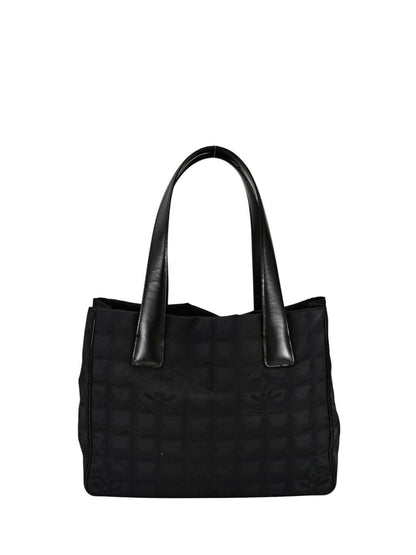 CHANEL シャネル ニュートラベルライン トートPM トートバッグ ブラック 管理番号：11348