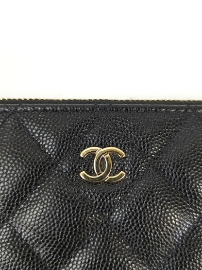 CHANEL シャネル マトラッセ チェーンウォレット ショルダーバッグ ブラック 管理番号：11351