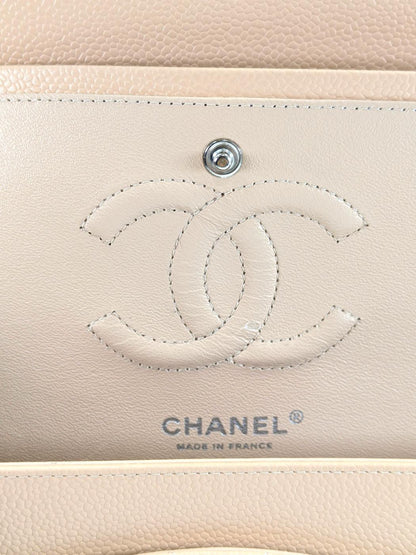 CHANEL シャネル マトラッセ25 チェーンショルダー ベージュ 管理番号：11365