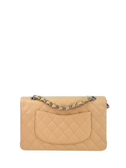 CHANEL シャネル マトラッセ25 チェーンショルダー ベージュ 管理番号：11365
