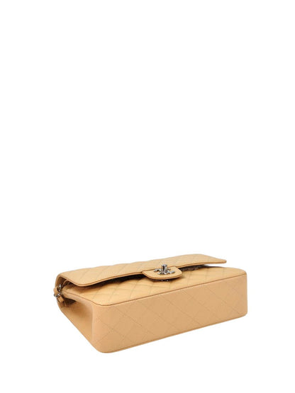 CHANEL シャネル マトラッセ25 チェーンショルダー ベージュ 管理番号：11365
