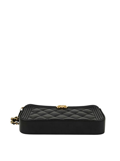 CHANEL シャネル ボーイシャネル チェーンウォレット ブラック 管理番号：11373