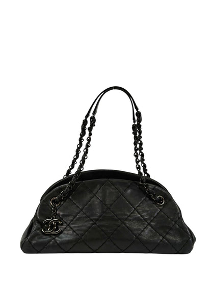 CHANEL マドモアゼル ボーリング ショルダーバッグ ブラック 管理番号：11374